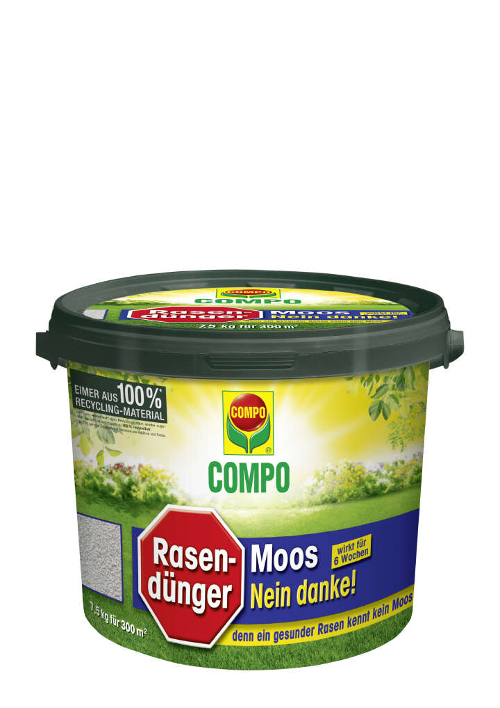 COMPO Rasendünger Moos - Nein danke!